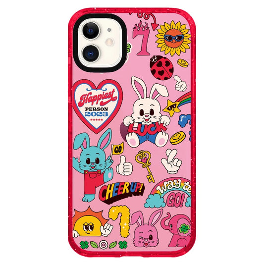 Happy Bunny 2023_iPhone Clear Impact Case Limited  [1502957]