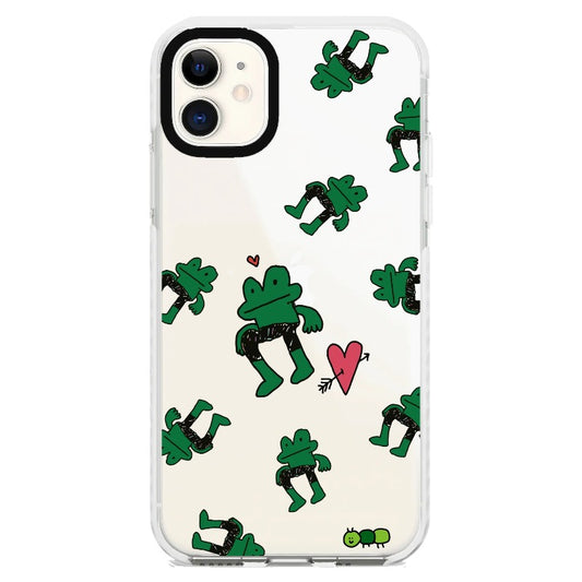 Froggy Love_iPhone Clear Impact Case [1614224]