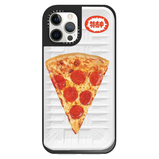 Supermarket Theme Pizza Slice Phone Case_Clear Impact Phone Case [1284331]