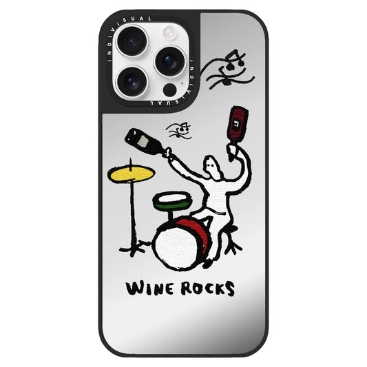 Wine Rocks Doodle Phone Case_Clear Impact Phone Case [1448048]