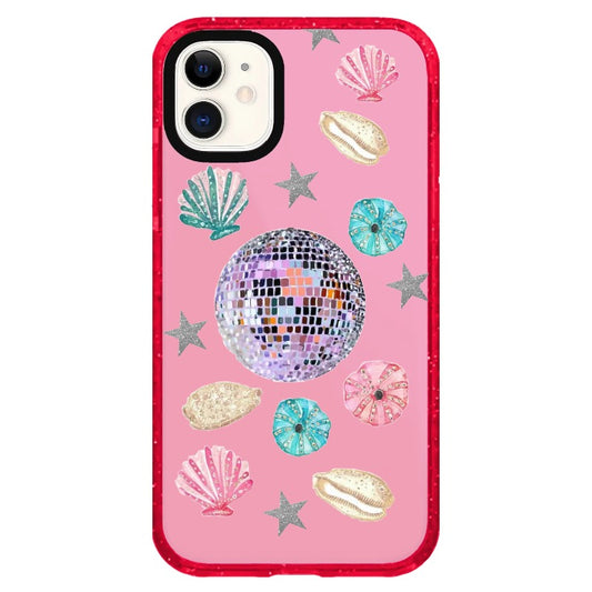 Sea Element with Mirror Ball Coastal iPhone Case_iPhone Clear Impact Case Limited  [1159324]