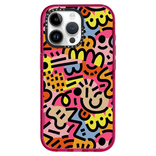 Abstract Line and Color Design Phone Case_iPhone Ultra-Impact Case [1459605]