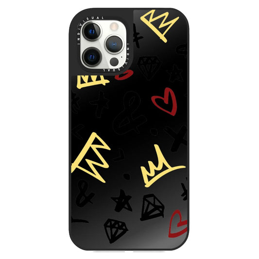 Graffiti Style Symbols Phone Case_Clear Impact Phone Case [1475971]