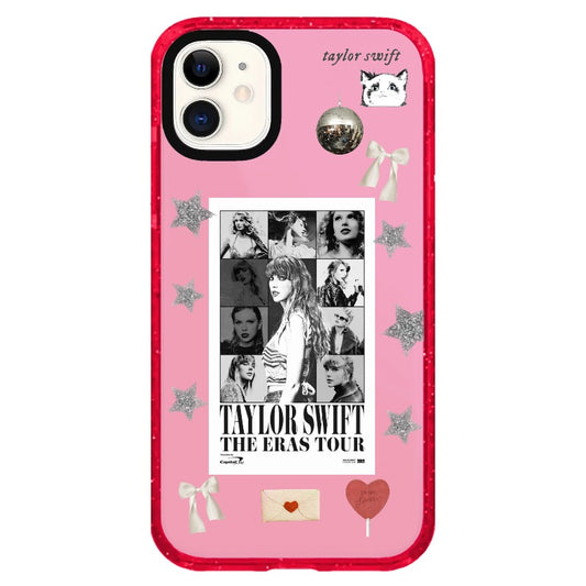 Taylor case (white) | ‘The eras tour’ _iPhone Clear Impact Case Limited  [1097716]