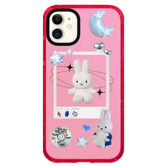 Miffy Polaroid Style Y2K Phone Case_iPhone Clear Impact Case Limited  [1257415]