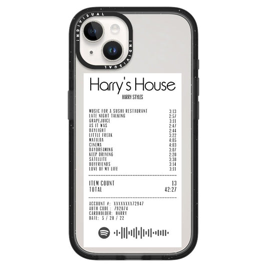 Harry's House Receipt_Clear Impact Phone Case [1505113]