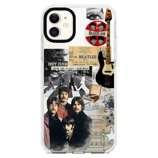 Beatles Collage Styles Phone Case_iPhone Clear Impact Case [1287001]