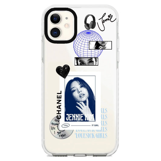 Blackpink Jennie Inspired Phonecase_iPhone Clear Impact Case [1048134]