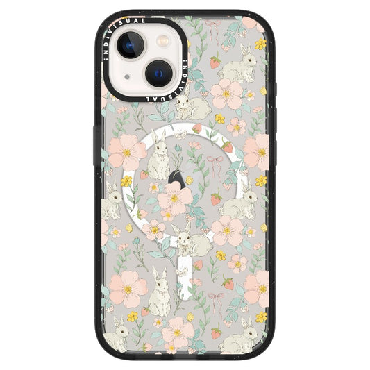 Flower, Strawberry and Bunny Pattern Phone Case_ iPhone Ultra-MagSafe Case [1503931]