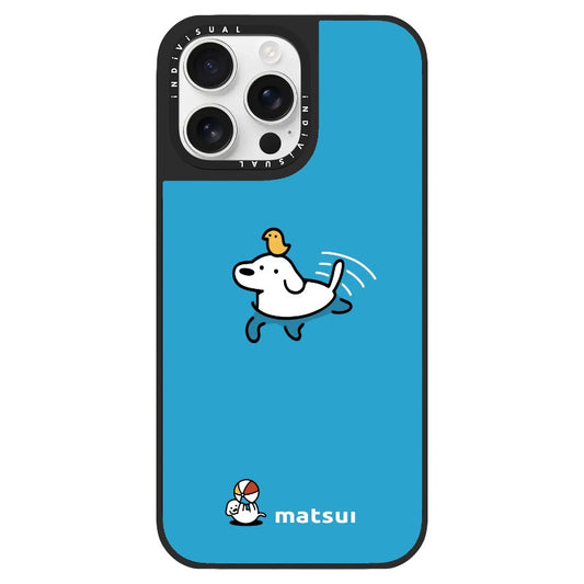 swimming Puppy_Clear Impact Phone Case [1594631]