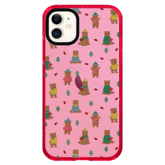 Bear in Sweater Phone Case_iPhone Clear Impact Case Limited  [1502935]