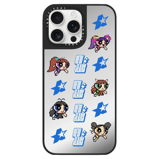 New Jeans Pixel Style Powerpuff Girls Phone Case_Clear Impact Phone Case [1267570]