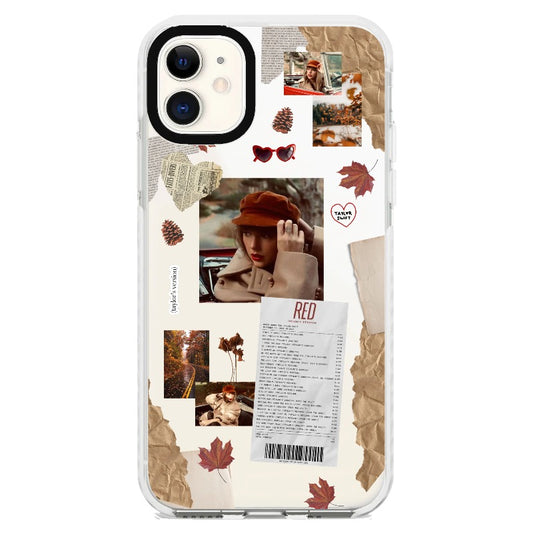 T.S Red (Taylor's Version)_iPhone Clear Impact Case [1294029]