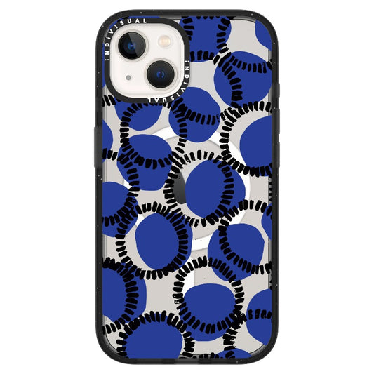 Blue Circle Pattern_ iPhone Ultra-MagSafe Case [1503082]