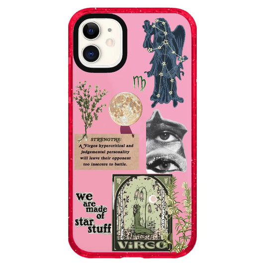 Zodiac Sign Series Virgo Phone Case_iPhone Clear Impact Case Limited  [1284558]