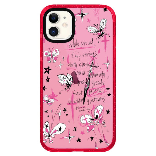 Sketch and Thoughts (Pink) _iPhone Clear Impact Case Limited  [1507518]