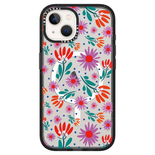 Purple Floral Pattern Phone Case 6_ iPhone Ultra-MagSafe Case [1499278]