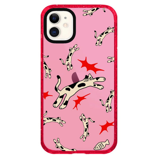 Leaping Cats_iPhone Clear Impact Case Limited  [1614223]