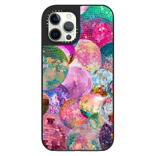 Colorful Mirror balls phone case_Clear Impact Phone Case [1535128]