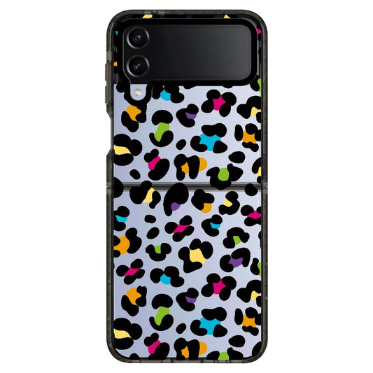 Colorful Leopard Pattern Phone Case_Samsung Z Flip [1506843]