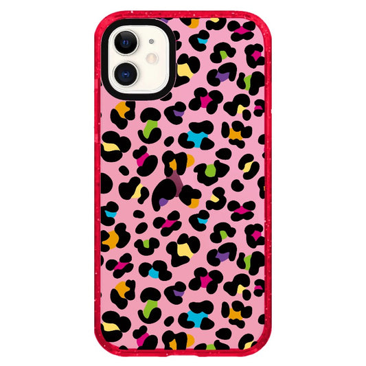 Colorful Leopard Pattern Phone Case_iPhone Clear Impact Case Limited  [1506843]