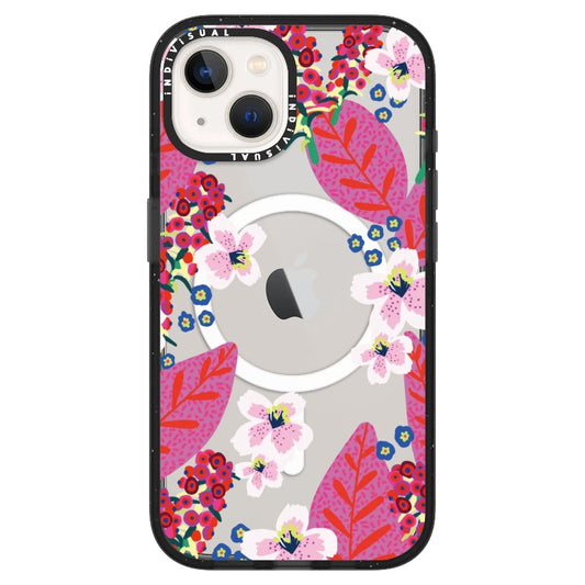 Peach Bollosm Pink Themed Floral Phone Case_ iPhone Ultra-MagSafe Case [1498820]