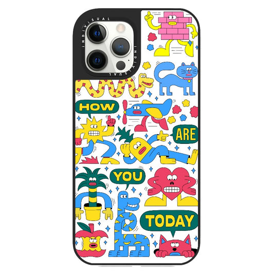 HOW ARE YOU TODAY ?_Clear Impact Phone Case [1536232]