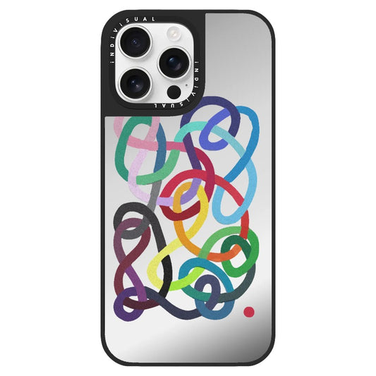 Abstract Colorful Threads Phone Case_Clear Impact Phone Case [1459658]