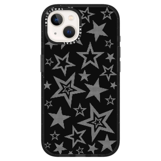 Black and Sliver Star Girl Y2K Phone Case_ iPhone Ultra-MagSafe Case [1530593]