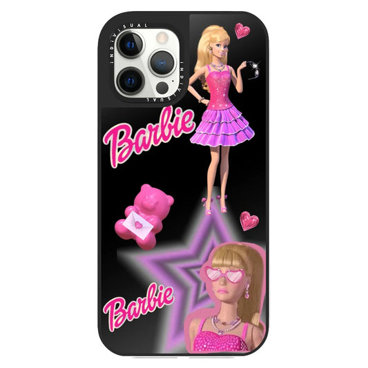 Barbie Inspired Pink Theme Phone Case_Clear Impact Phone Case [934175]