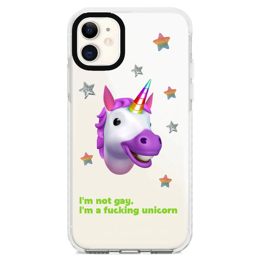 I'm Not Gay I'm a Fucking Unicorn_iPhone Clear Impact Case [1257493]