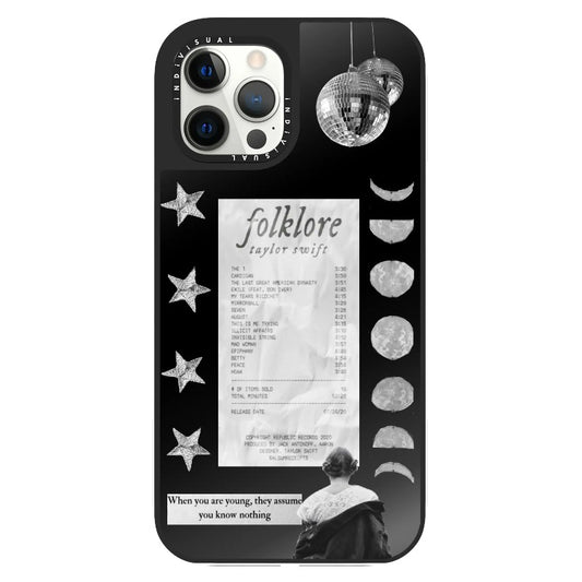 T.S Folklore Silver Star Phone case_Clear Impact Phone Case [1431847]