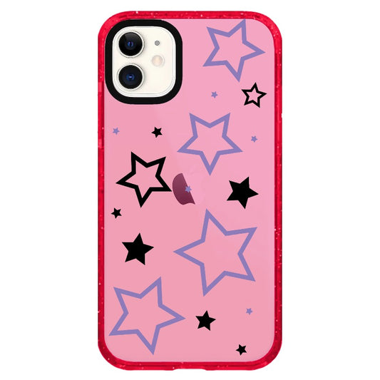 Black and Blue Stars_iPhone Clear Impact Case Limited  [1506966]