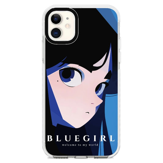 Blue Girl_iPhone Clear Impact Case [1503109]