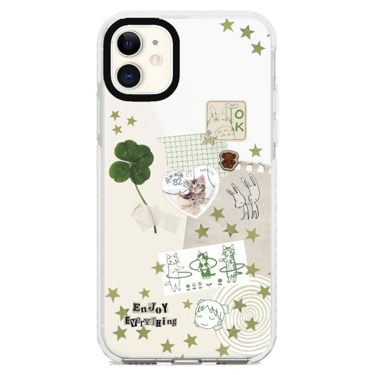 Enjoy Everything! ꕤ*｡ﾟ_iPhone Clear Impact Case [1481864]