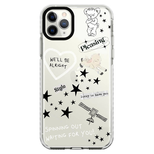 Satellite Girlies_iPhone Clear Impact Case [171718]