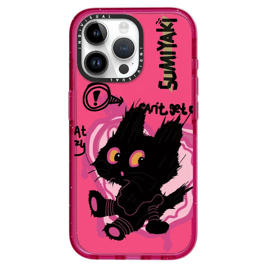Black Cat Graffiti Style Phone Case_iPhone Ultra-Impact Case [1502049]