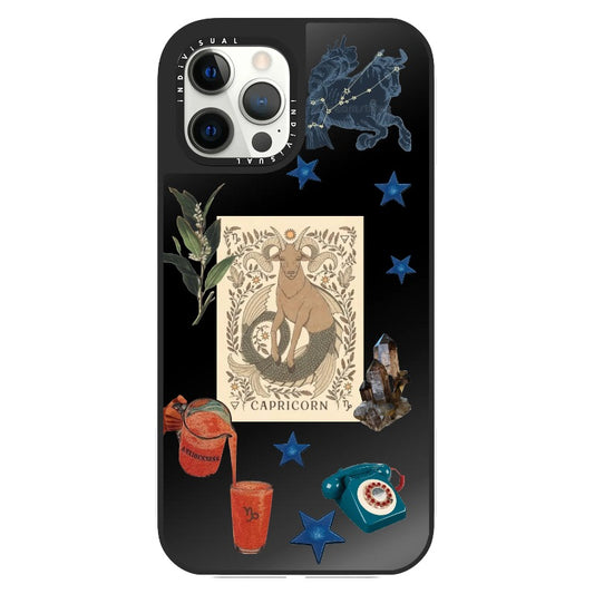 Zodiac Sign Series Capricorn Phone Case_Clear Impact Phone Case [1284601]