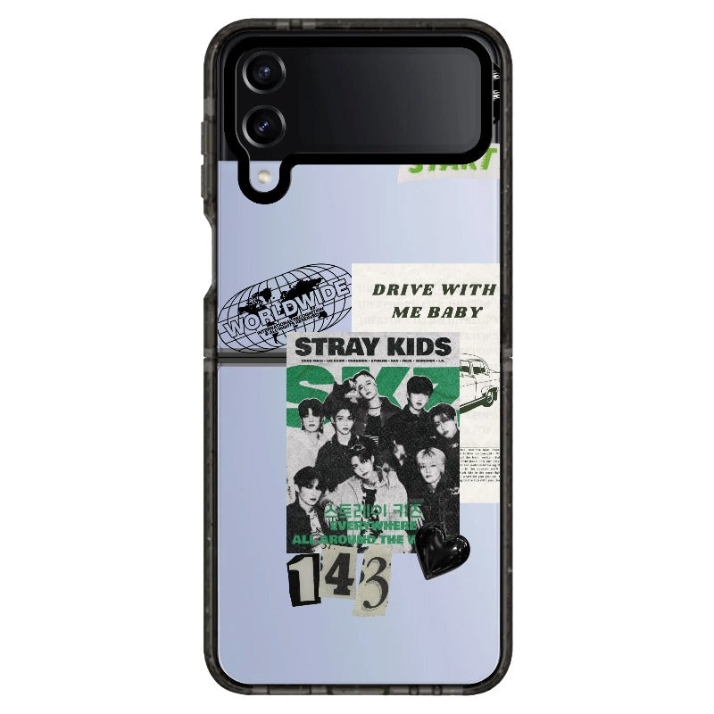 Stray Kids Inspired Phonecase_Samsung Z Flip – indivisual