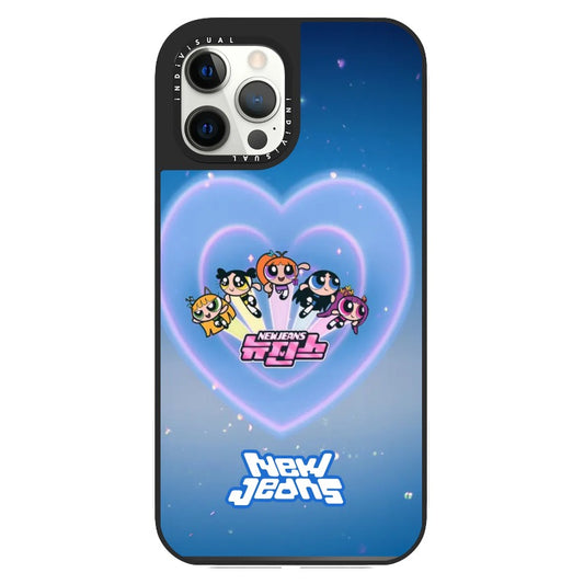 New Jeans Powerpuff Girl Inspired Phone Case_Clear Impact Phone Case [1267561]