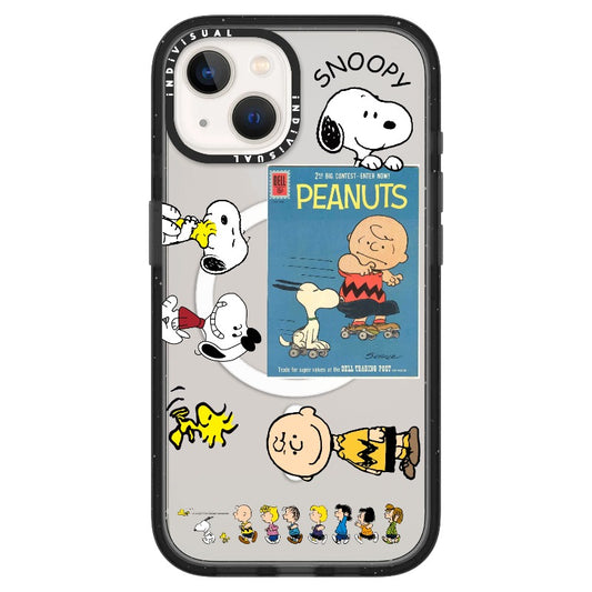 Peanuts Poster and Snoopy Stickers Phone Case_ iPhone Ultra-MagSafe Case [1445171]