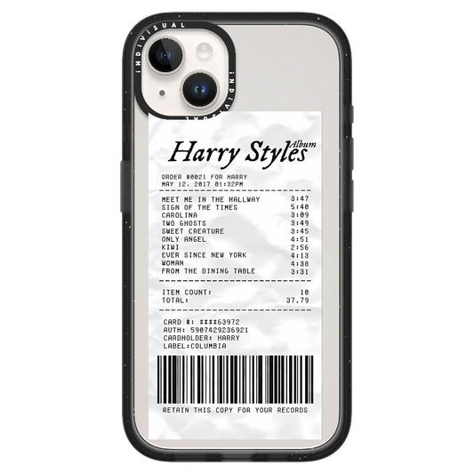 Harry's First Album Receipt Phone Case_Clear Impact Phone Case [1505126]