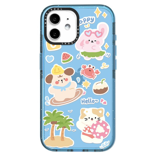 Summertime with Animal Friends_iPhone Ultra-Impact Case [1503063]