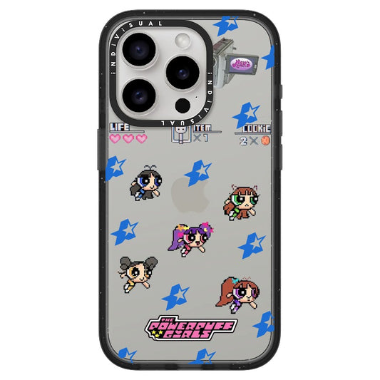 New Jeans and Power Puff Girl Pixel Game Style Phone Case_iPhone Ultra-Impact Case [1284471]