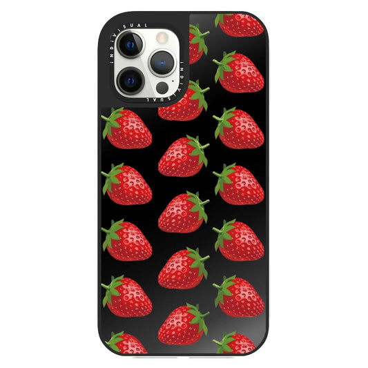 Strawberry Pattern 2 Phone Case_Clear Impact Phone Case [1495245]