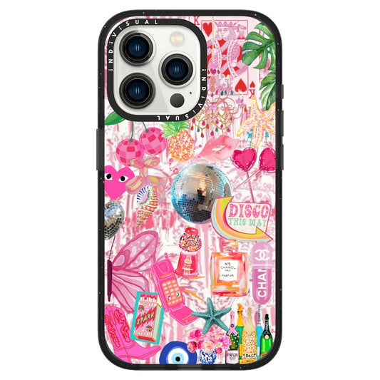 Preppy Element Collage Pink Phone Case_iPhone Ultra-Impact Case [1154967]