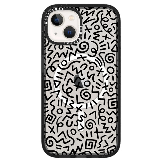 Doodle Line 2_ iPhone Ultra-MagSafe Case [1502941]