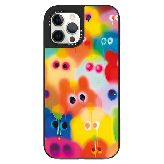 Graffiti Art Colorful Monsters_Clear Impact Phone Case [1535121]