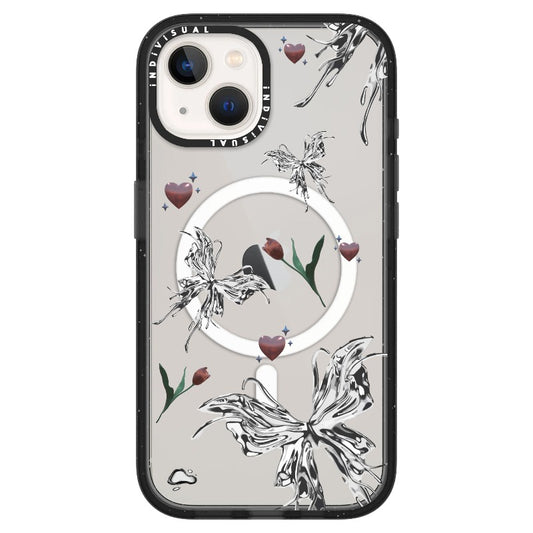 3D Style Butterlies and Hearts Phone Case_ iPhone Ultra-MagSafe Case [1446930]