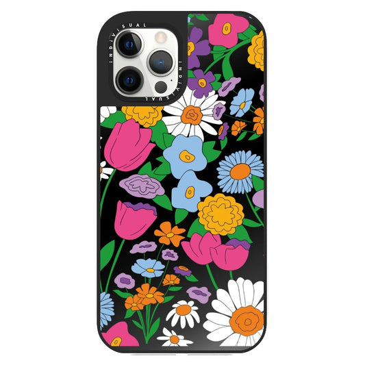 Blue and White Daisies Phone Case_Clear Impact Phone Case [1498819]